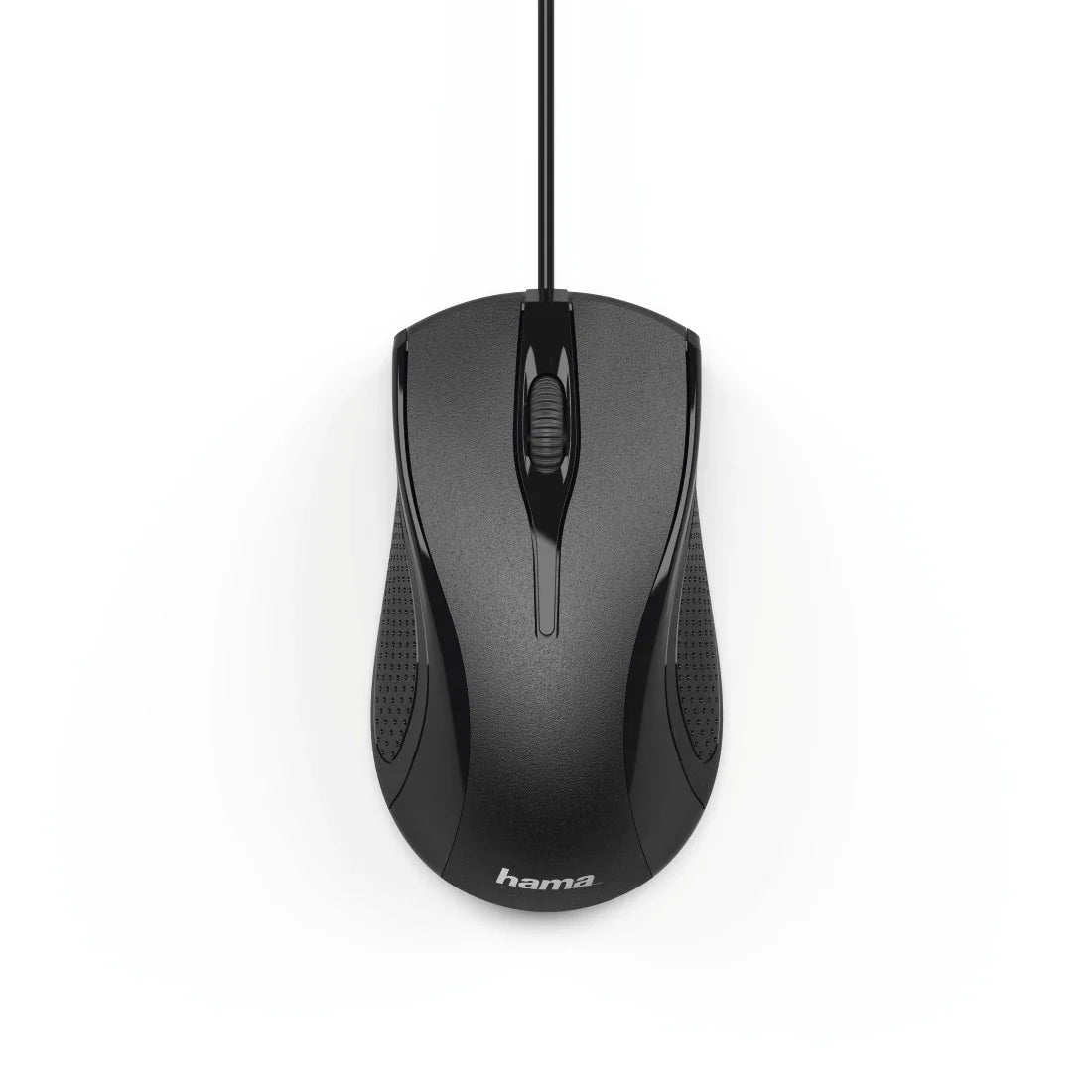 Hama MC-200 Wired USB Optical 3-Button Mouse, Black