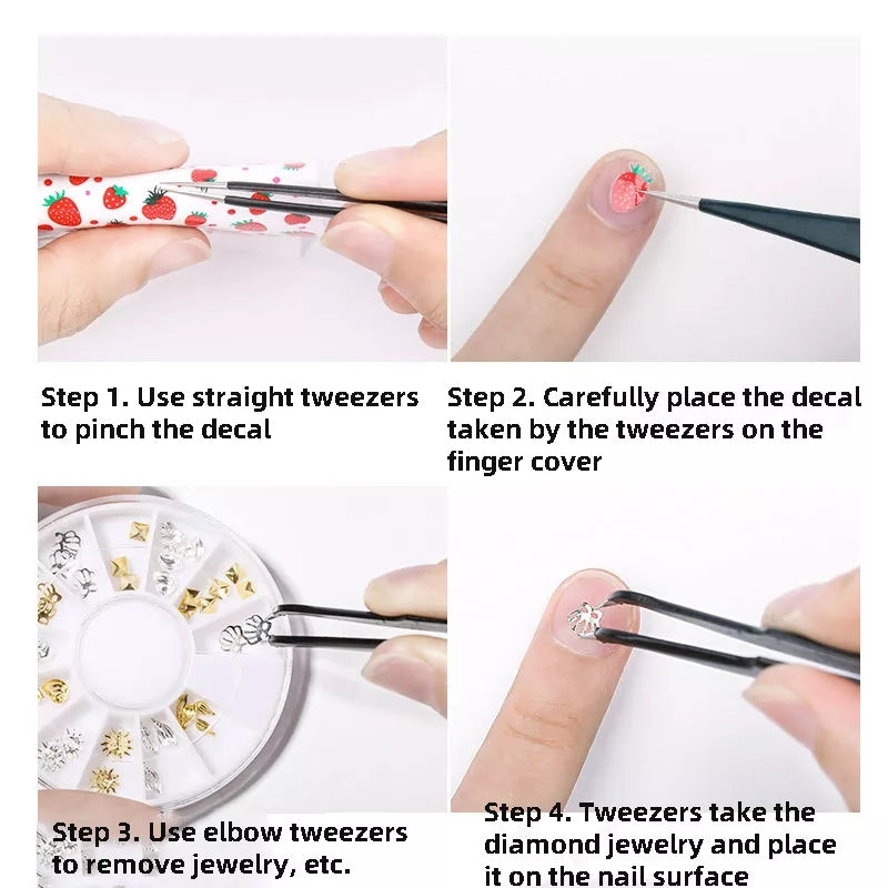 Tweezers Eyebrow Hair Nail Make Up Accessories