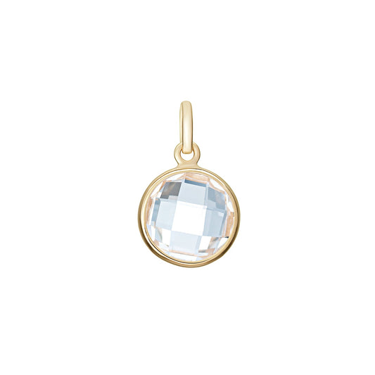 Holly Polished Cubic Zirconia Pendant Necklace