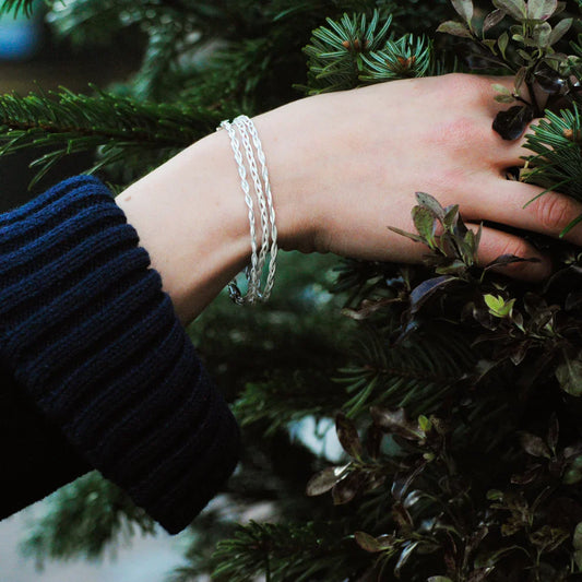 Interwoven Snake Bracelet