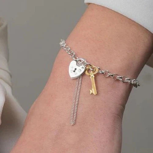 Lock and Key Bracelet