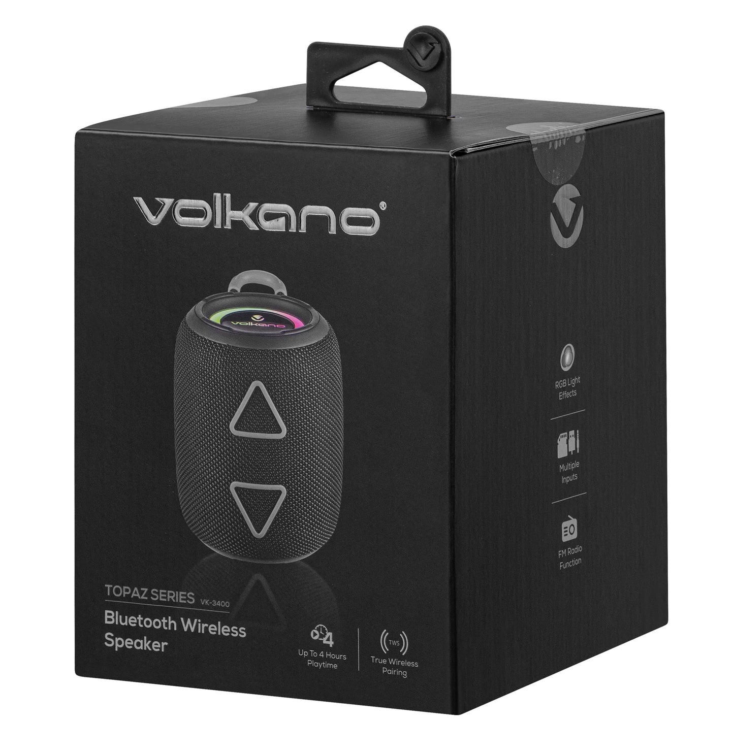 Volkano Topaz Series Bluetooth Portable Speaker with FM Radio