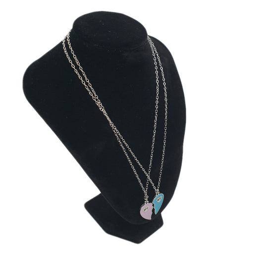 Honey Love Couple Pendant Necklace