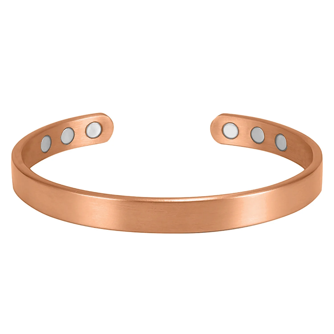 Pure Copper Vintage Cuff Bracelet – Natural Healing & Timeless Style