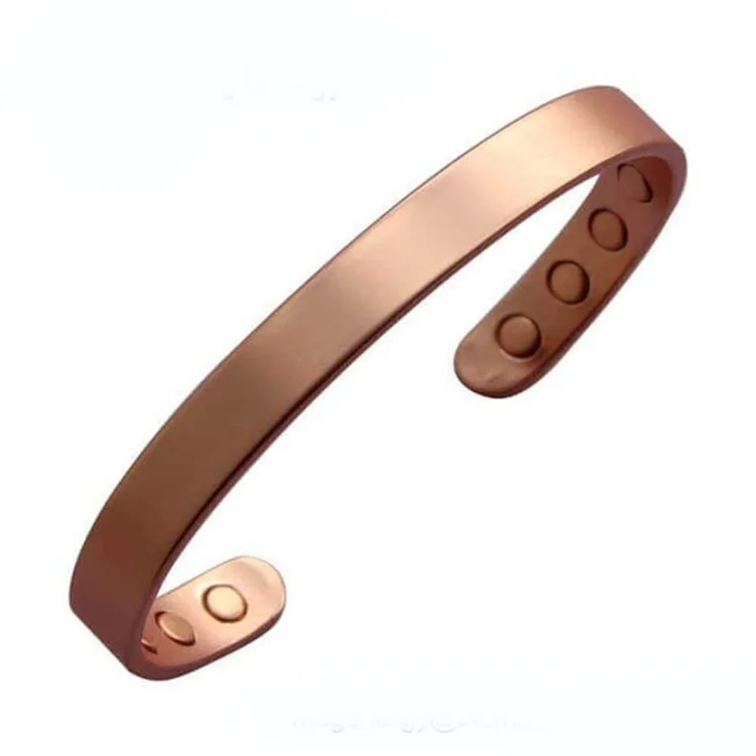 Pure Copper Vintage Cuff Bracelet – Natural Healing & Timeless Style