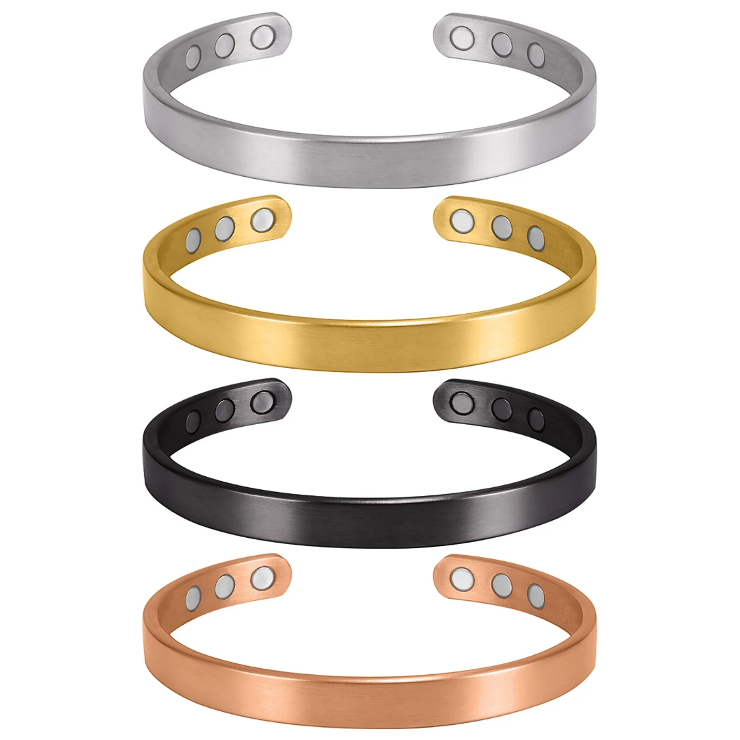 Pure Copper Vintage Cuff Bracelet – Natural Healing & Timeless Style