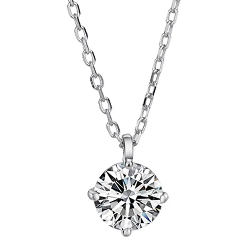 2ct Moissanite Diamond Necklace