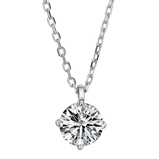 2ct Moissanite Diamond Necklace