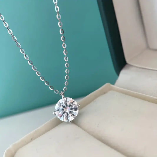 2ct Moissanite Diamond Necklace