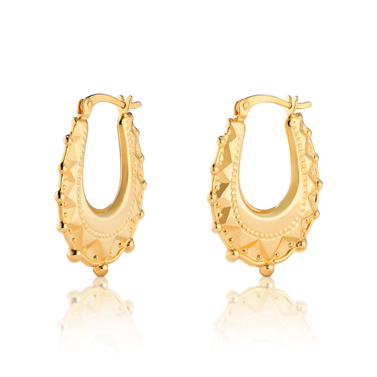 30mm Creole Hoop Earrings
