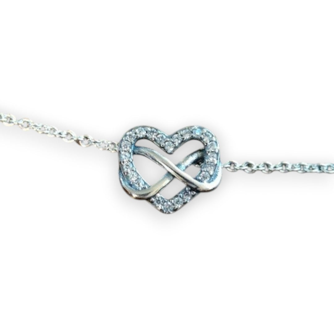 Dainty Infinity Heart Necklace