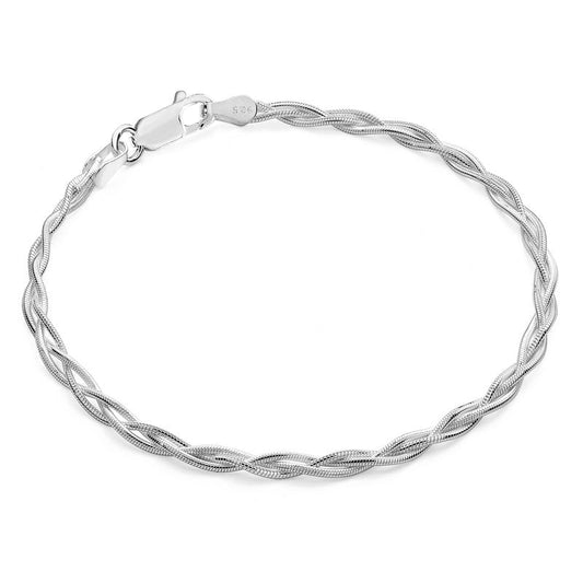 Interwoven Snake Bracelet