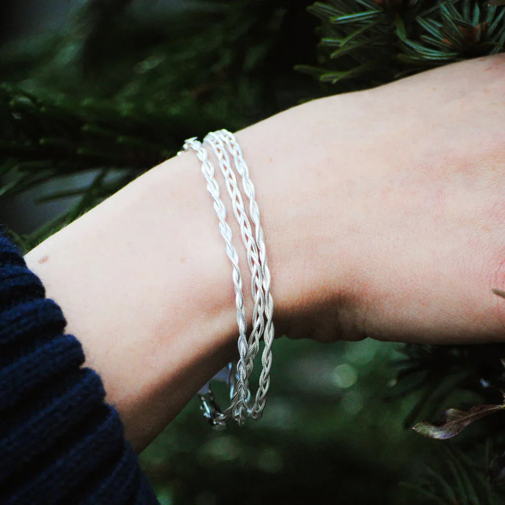 Interwoven Snake Bracelet