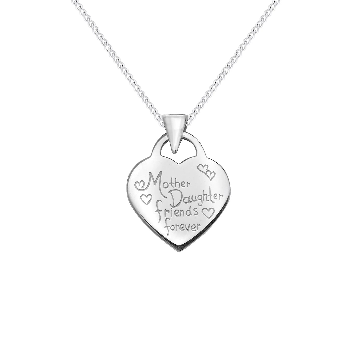 Mother & Daughter Pendant Necklace