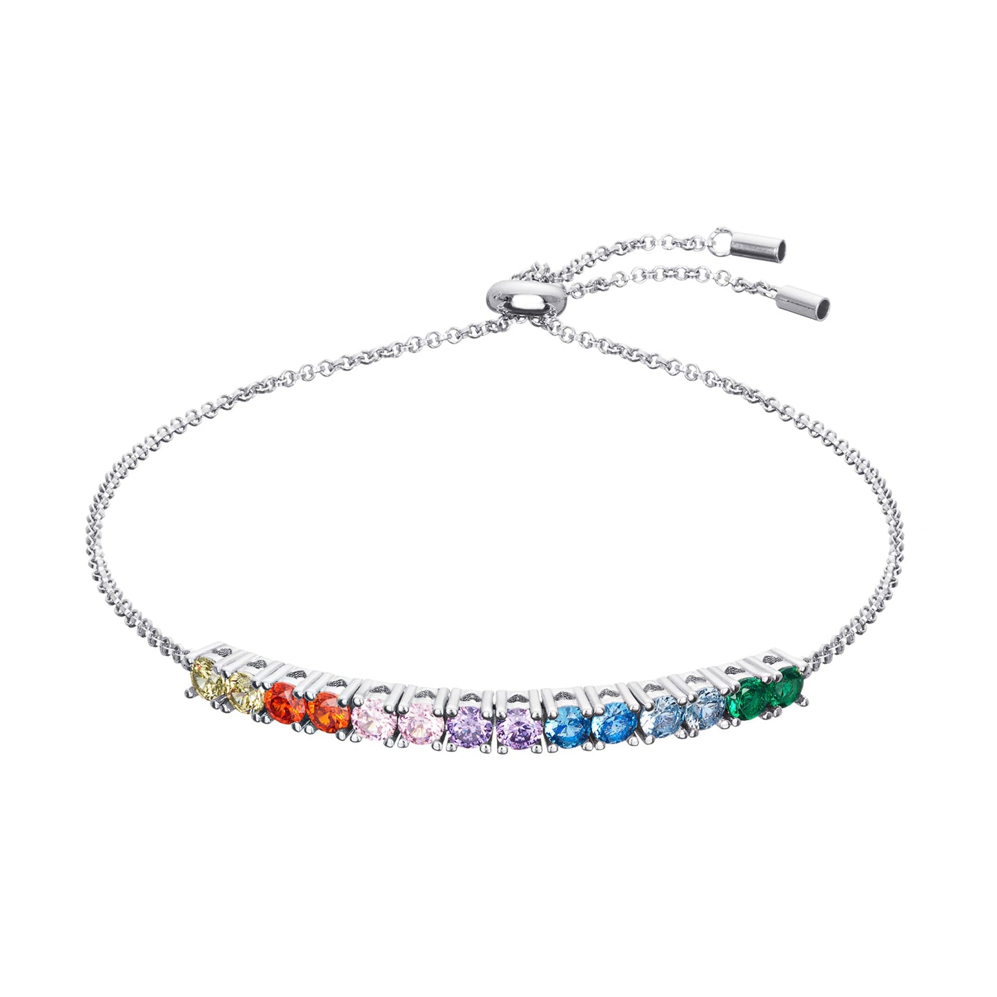 Rainbow Bolo Bracelet