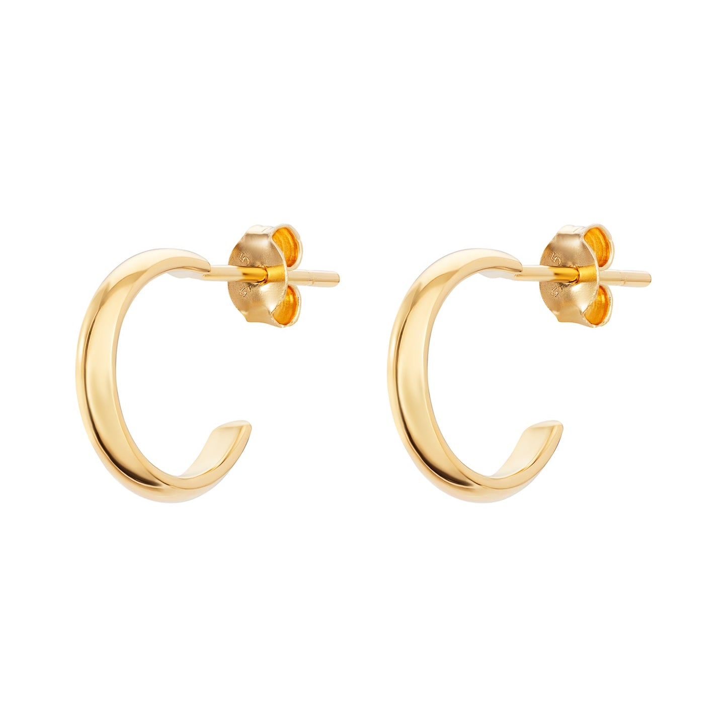 7mm Simple Hoop Earrings