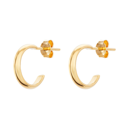 7mm Simple Hoop Earrings