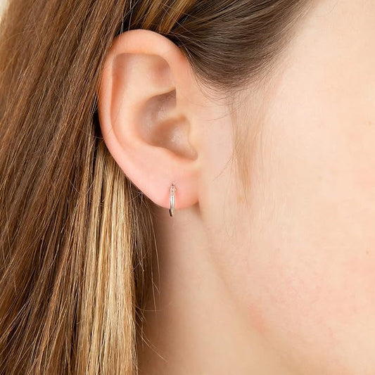 Eden Hinged Hoop Earrings