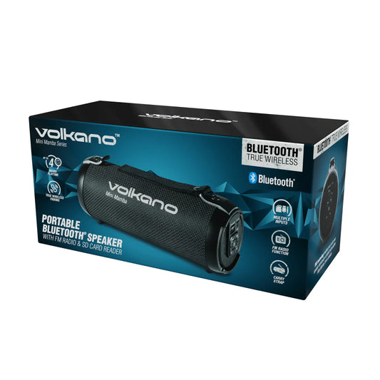 Volkano Mini Mamba Portable Wireless Bluetooth 5.0 Speaker