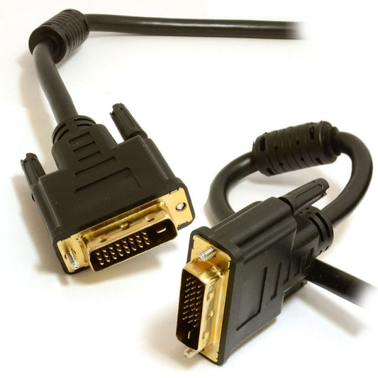 The Electronics Hub 4K UHD DVI-D Dual Link Cable Gold Plated