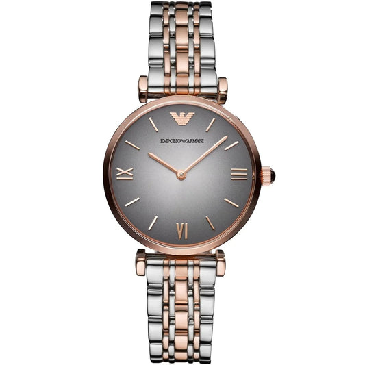 Emporio Armani AR1725 Women's Watch Two-Tone Grey Women's Watch