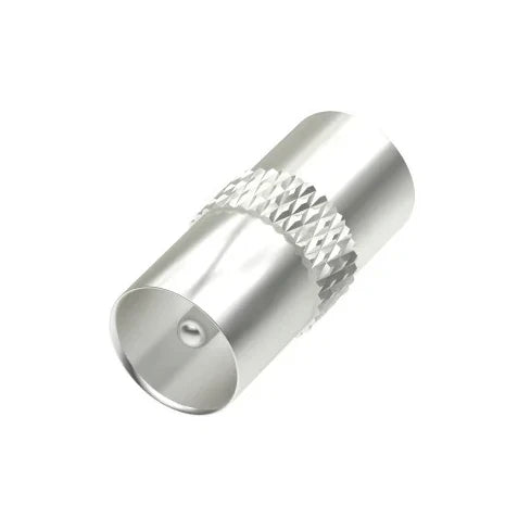 Hama TV Aerial Antenna Adapter, Coax Plug to Coax Plug