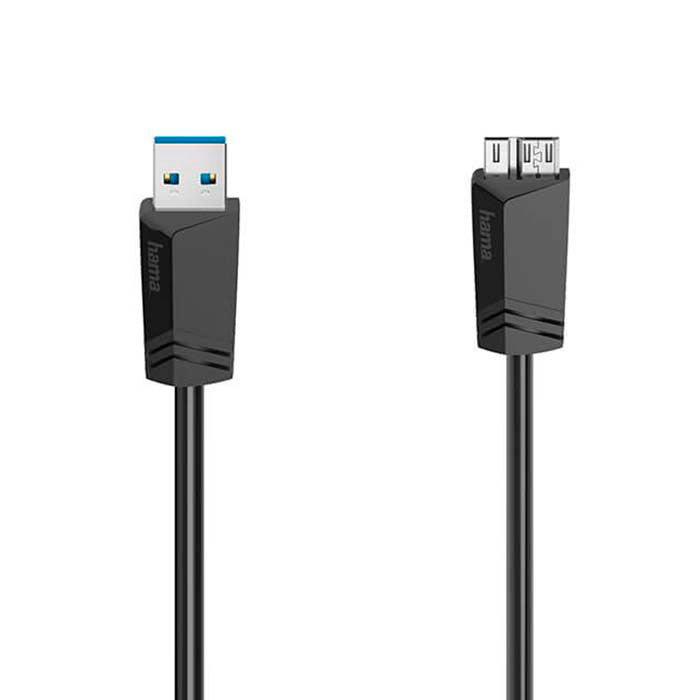 Hama USB 3.0 5Gbps Micro-USB Cable, 1.5m