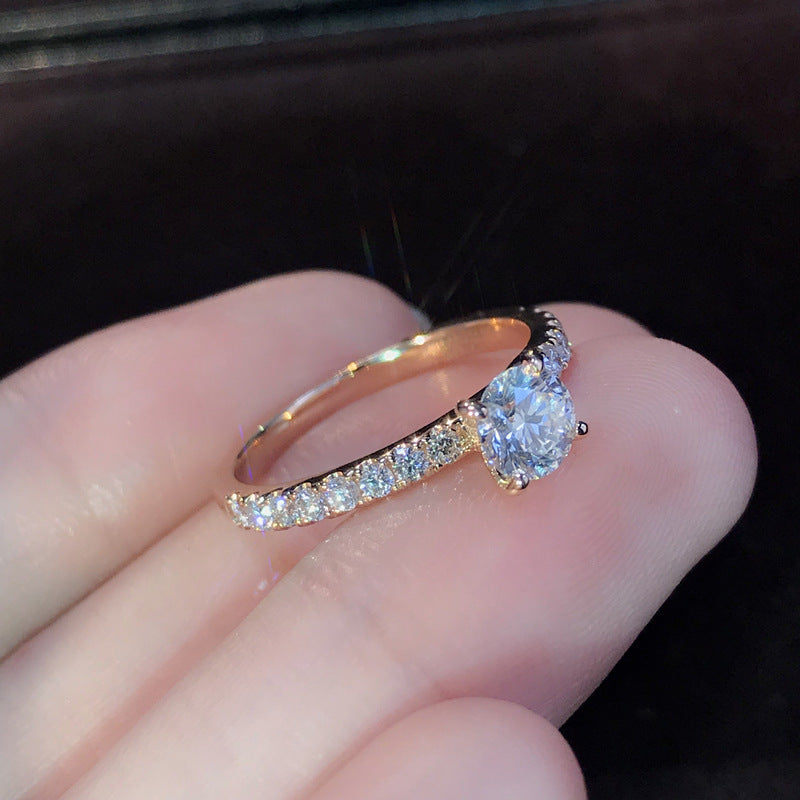 Women's - Ladies Crystal Zircon Ring in Size 10